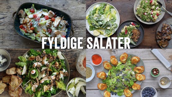 Fyldige salater