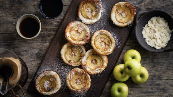 Mini æbletærter